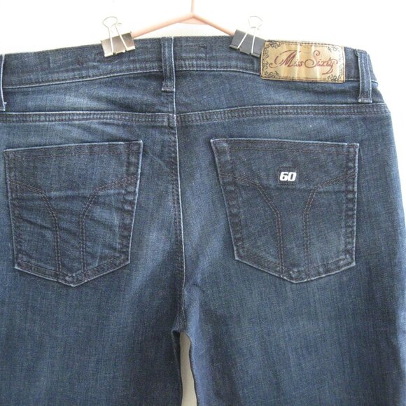 NEW Miss Sixty ILary Women's Jeans Size 31 W x 34 L SLIM Dark Wash Denim - Picture 15 of 16